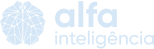 logo alfa inteligencia branco