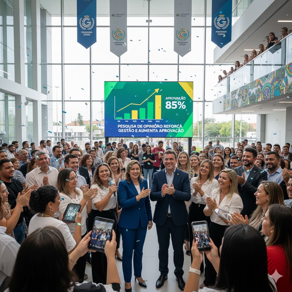 Pesquisa de opinião reforça gestão pública e aumenta aprovação de gestores