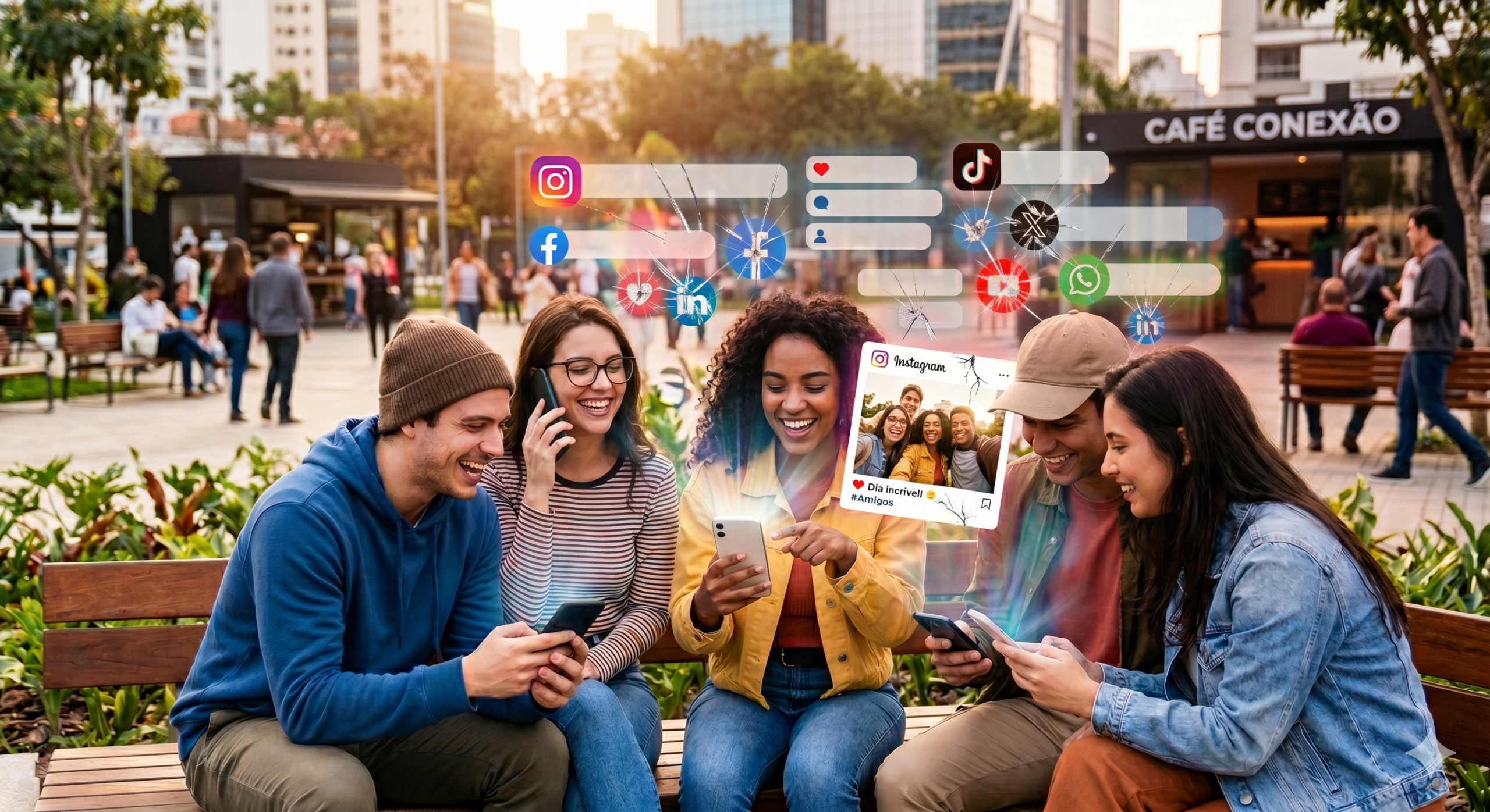 Um terço dos brasileiros acredita que redes sociais espalham desinformação